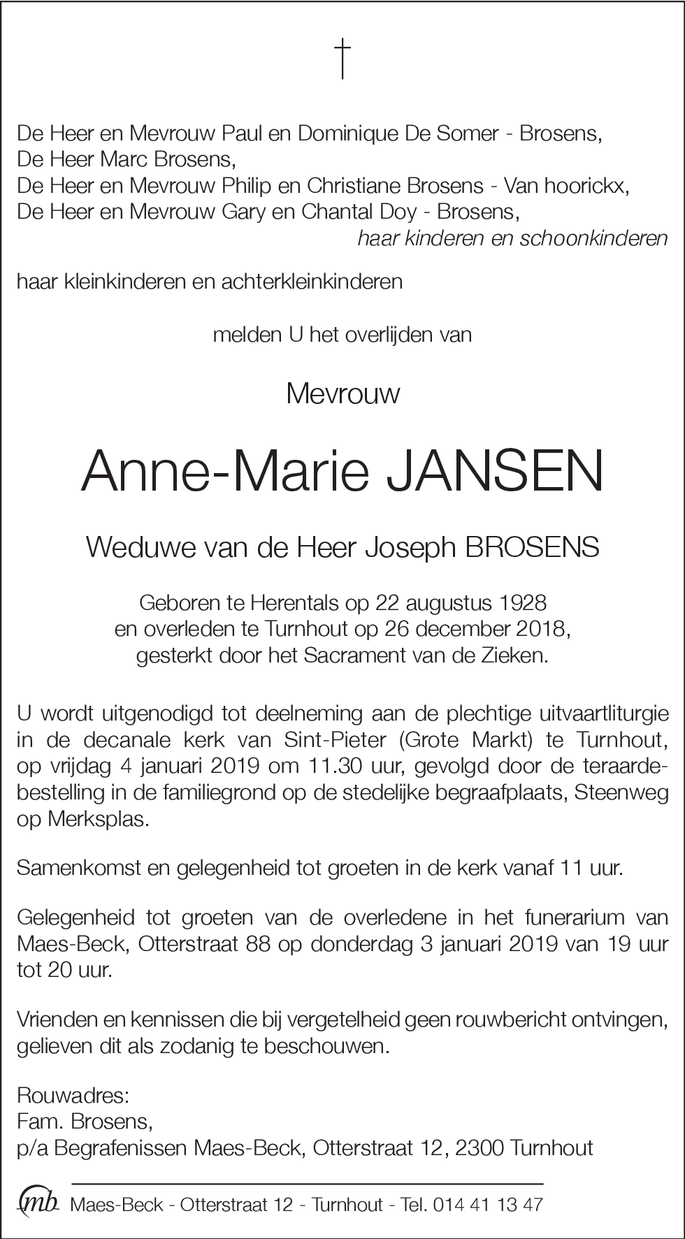 Anne-Marie Jansen