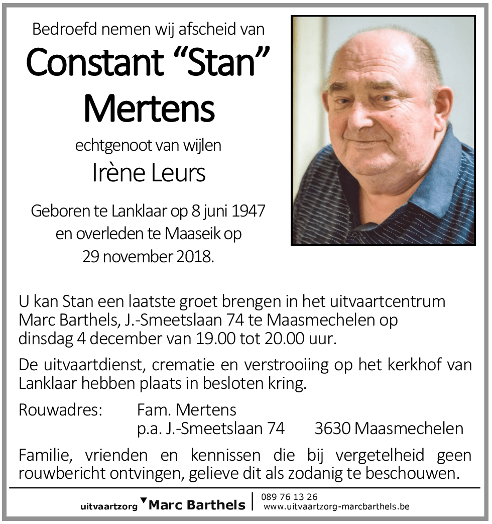 Constant Mertens