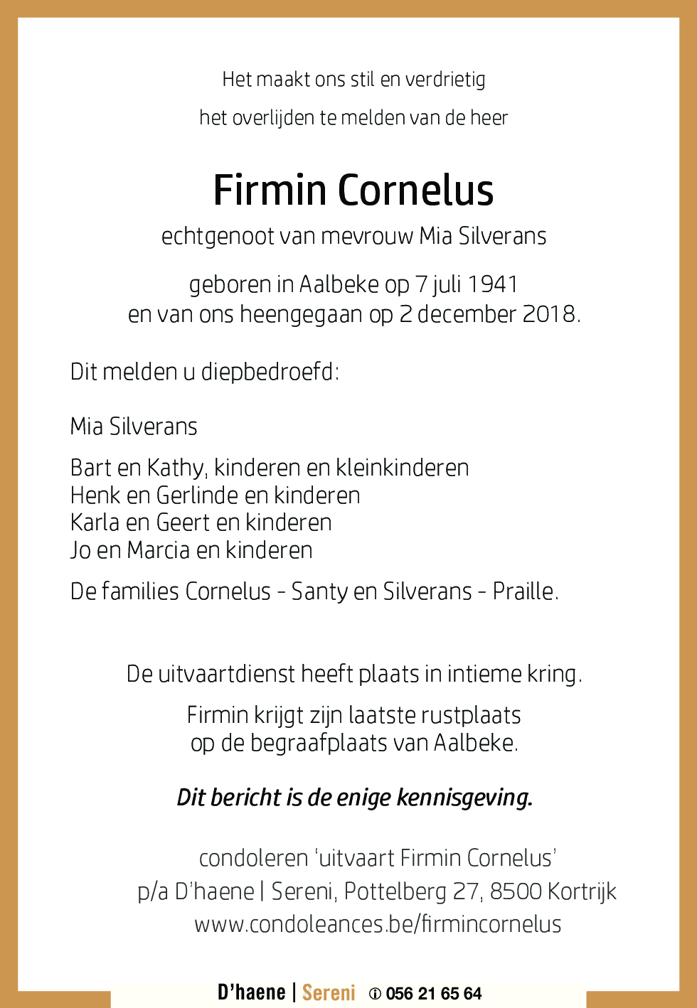 Firmin Cornelus