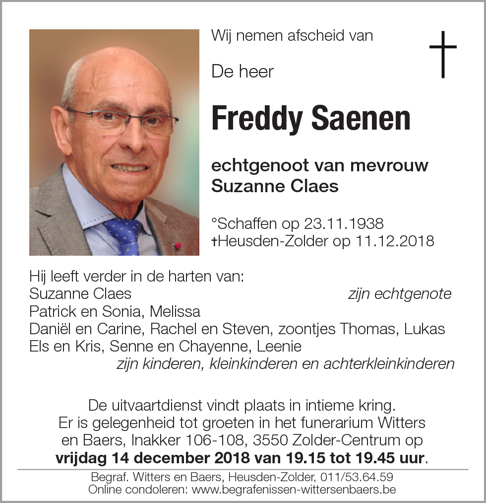 Freddy Saenen