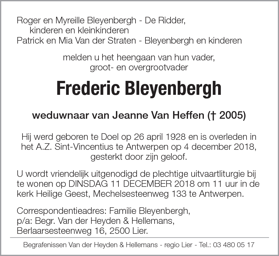 Frederic Bleyenbergh