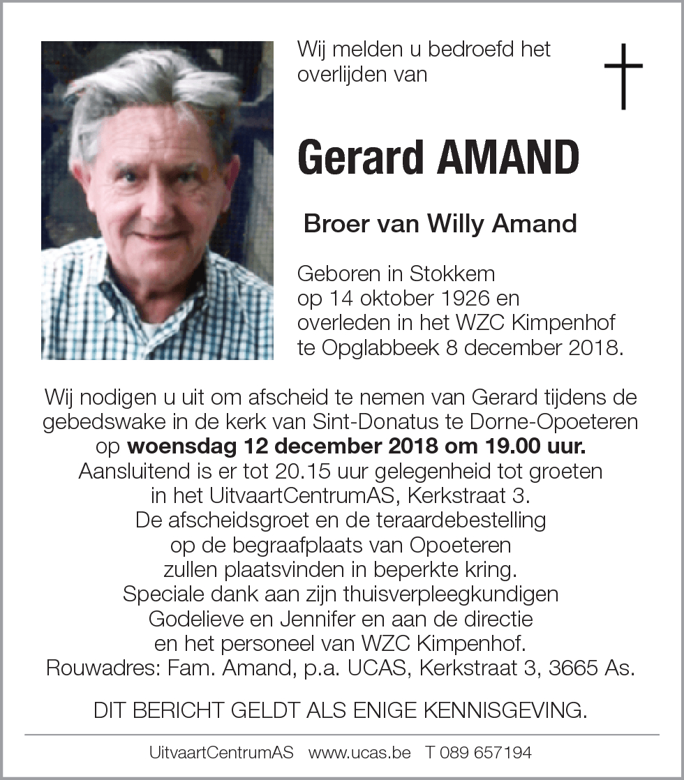 Gerard Amand