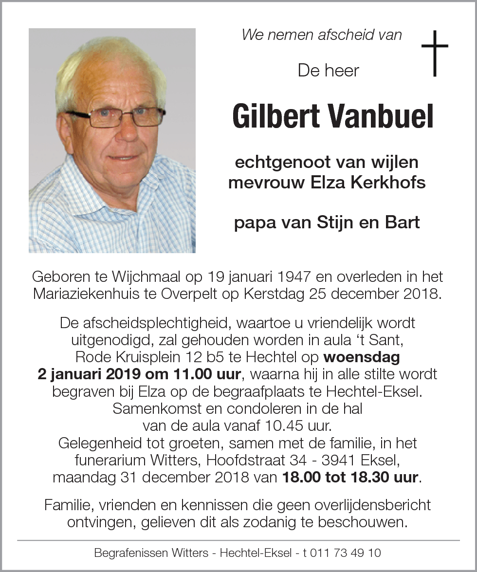 Gilbert Vanbuel