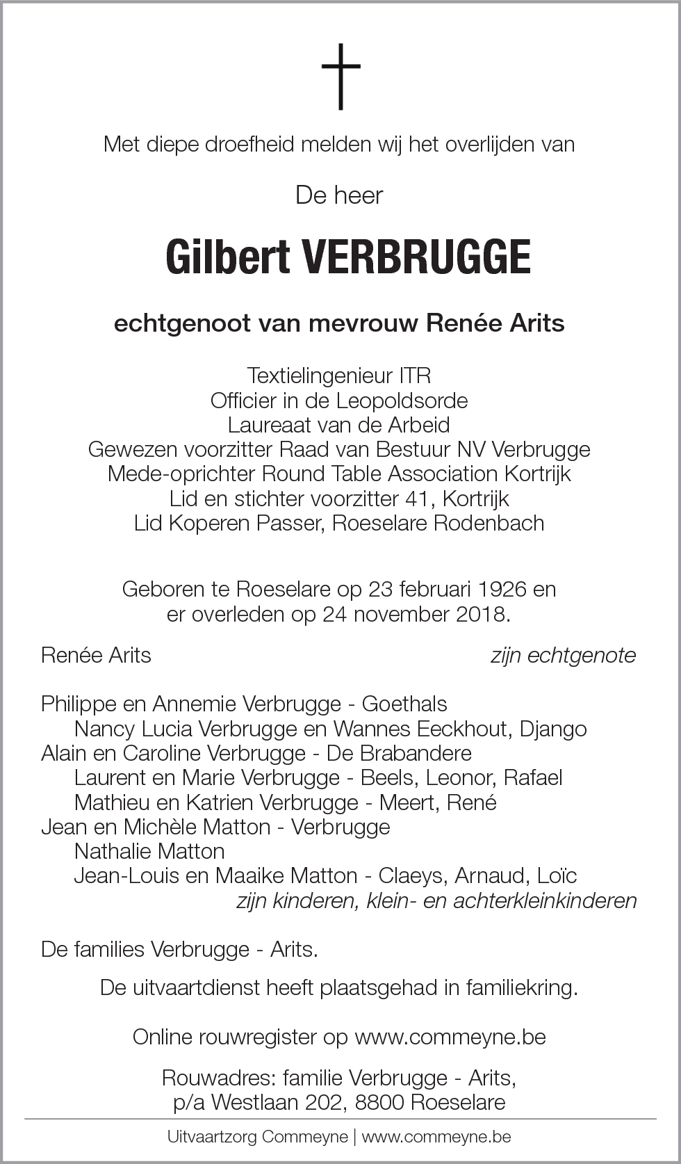 Gilbert Verbrugge