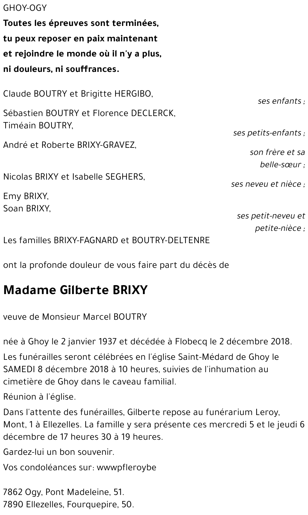 Gilberte Brixy