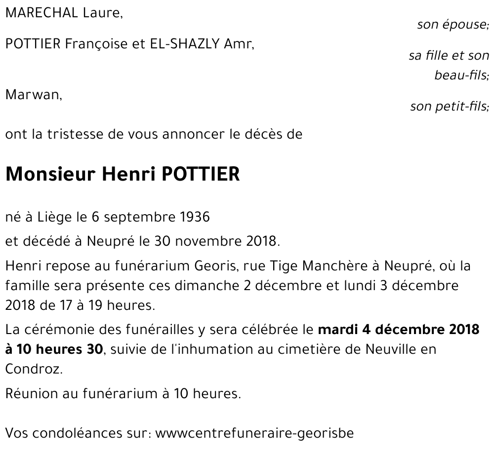 Henri POTTIER