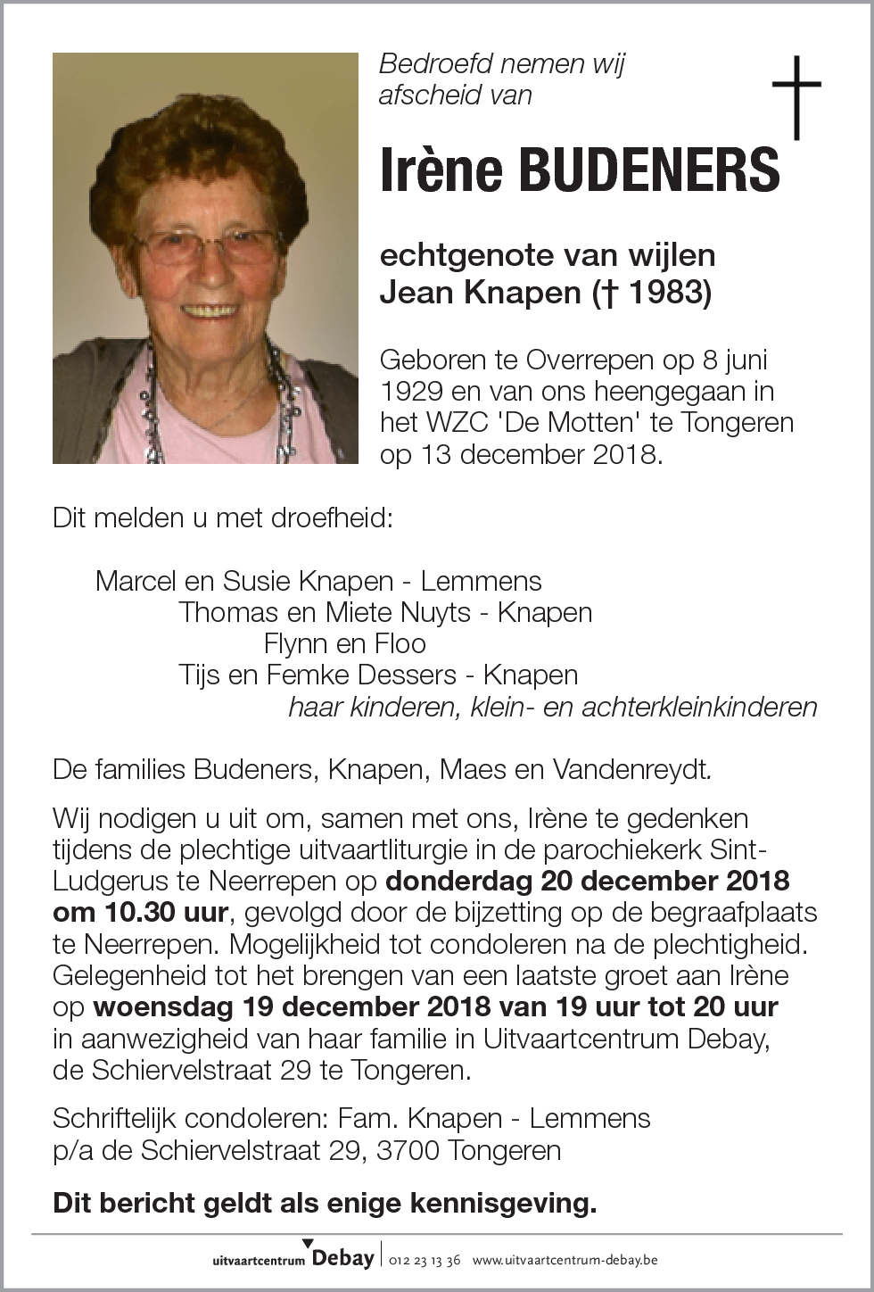 Irène Budeners