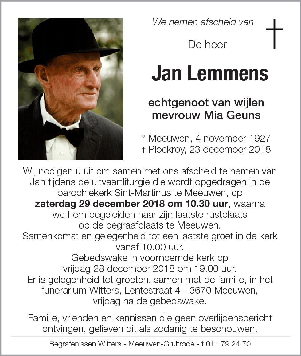 Jan Lemmens