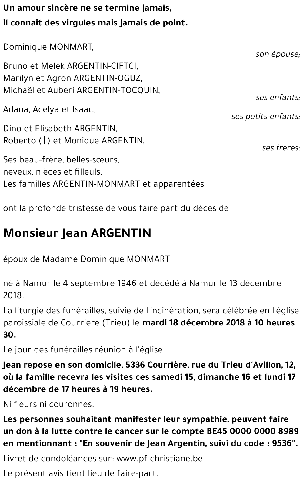 Jean ARGENTIN