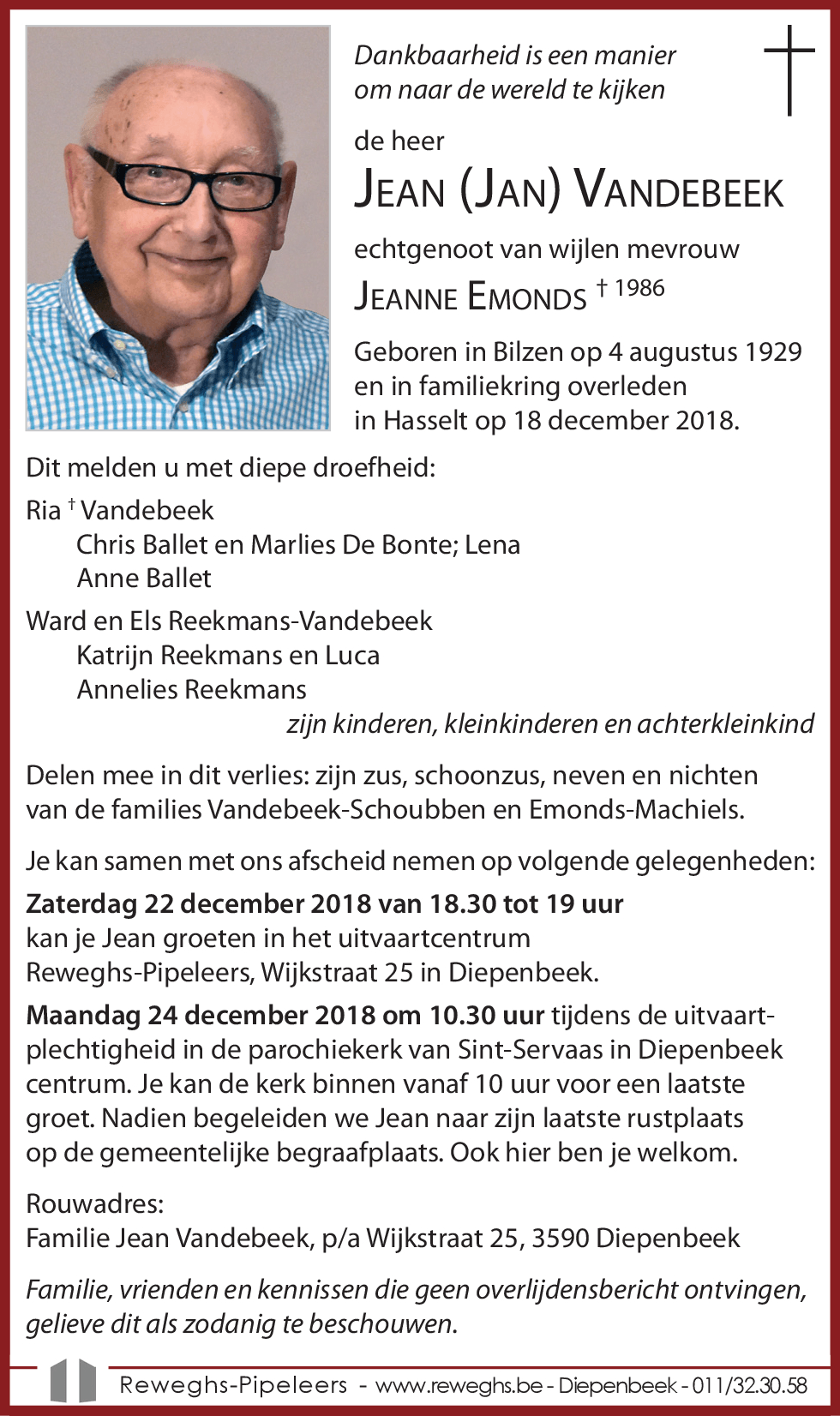Jean (Jan) Vandebeek