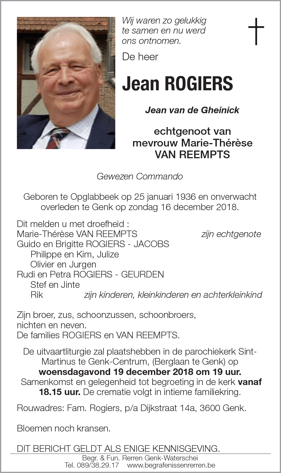Jean ROGIERS