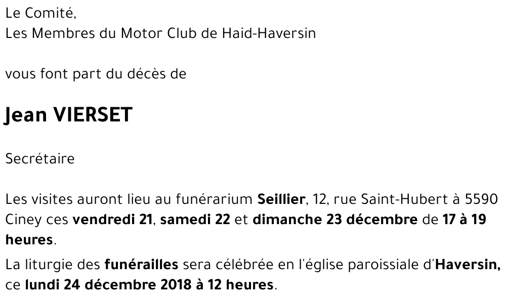 Jean VIERSET