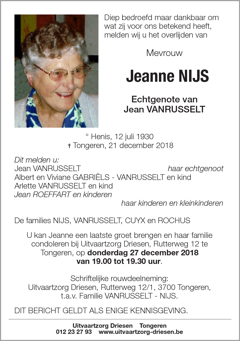 Jeanne Nijs