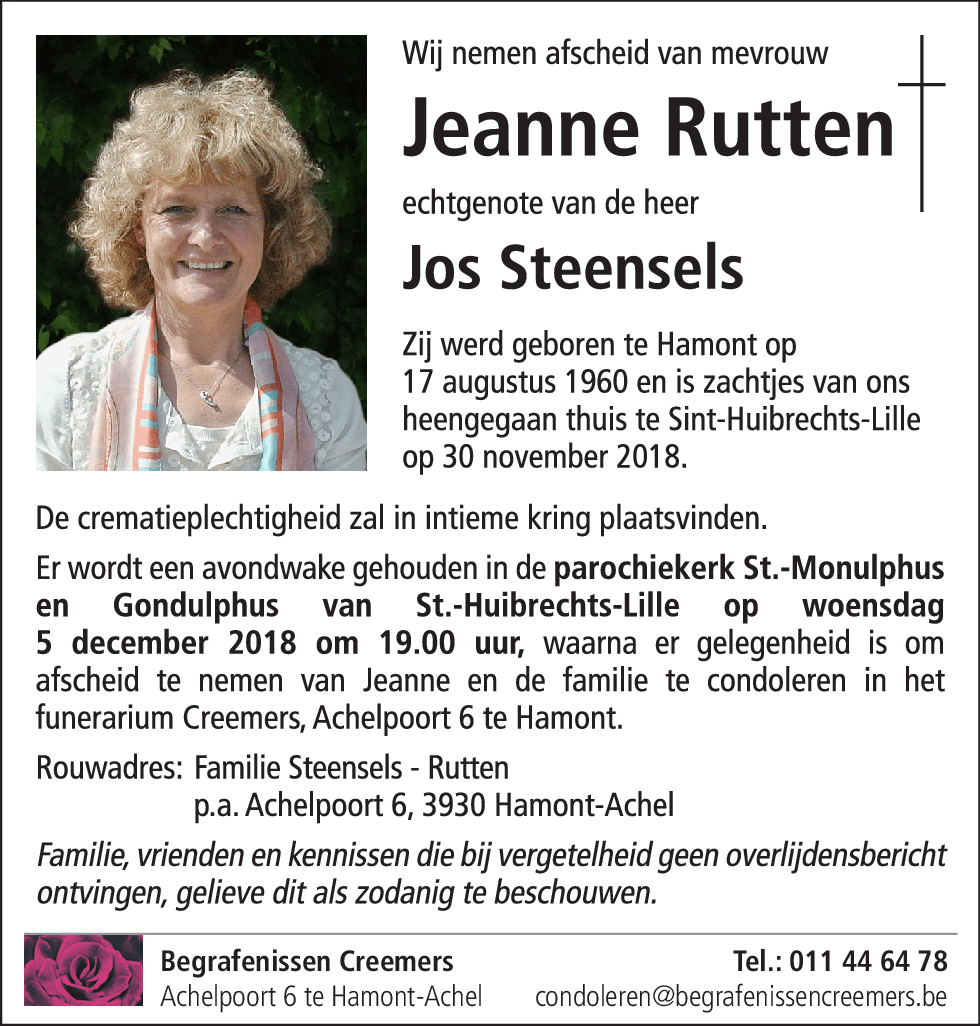 Jeanne Rutten