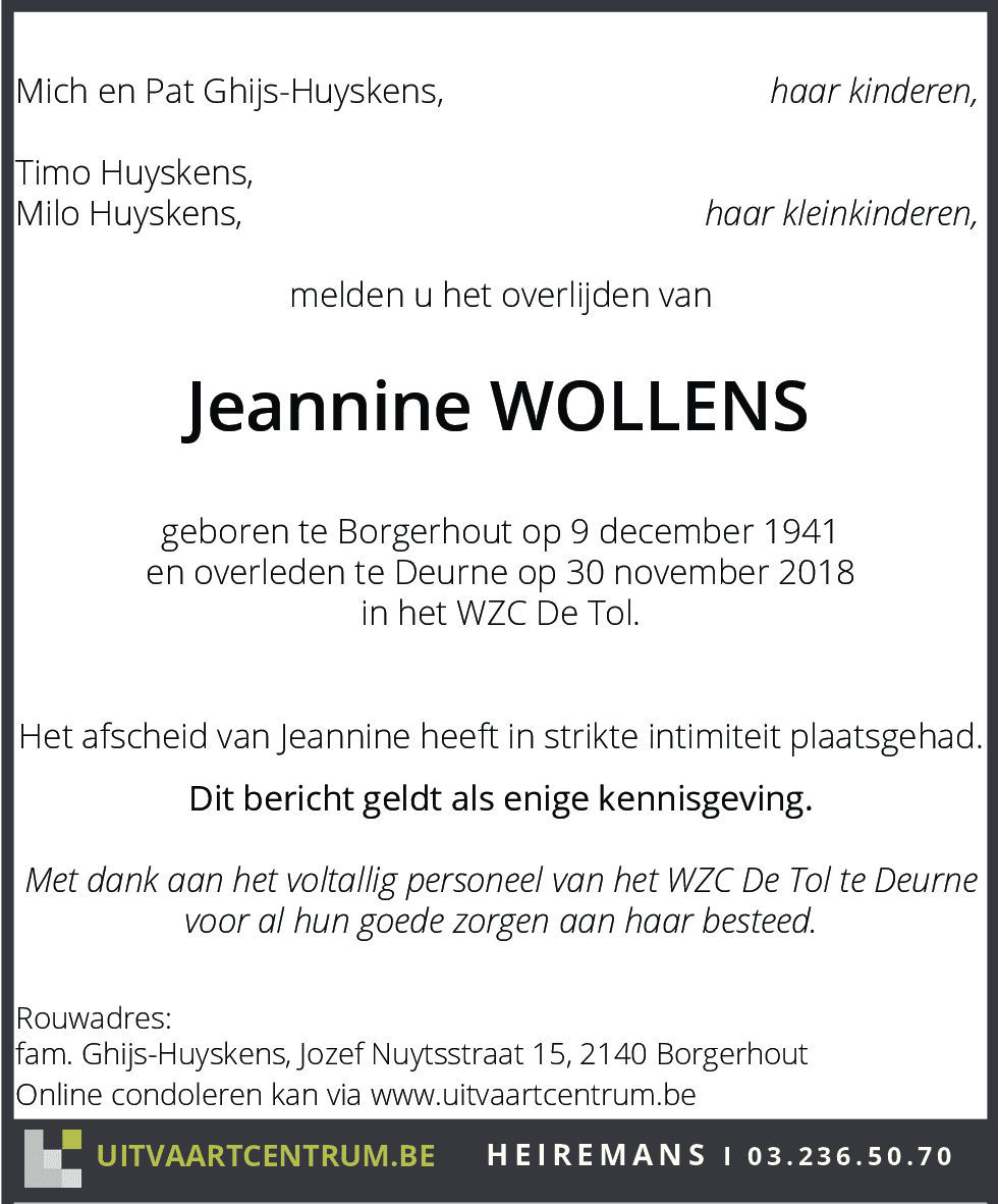 Jeannine Wollens