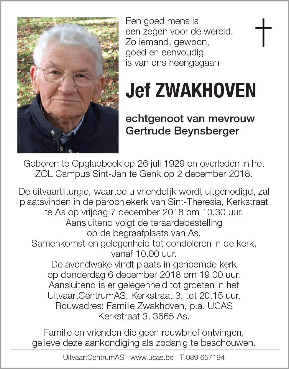 Jef Zwakhoven