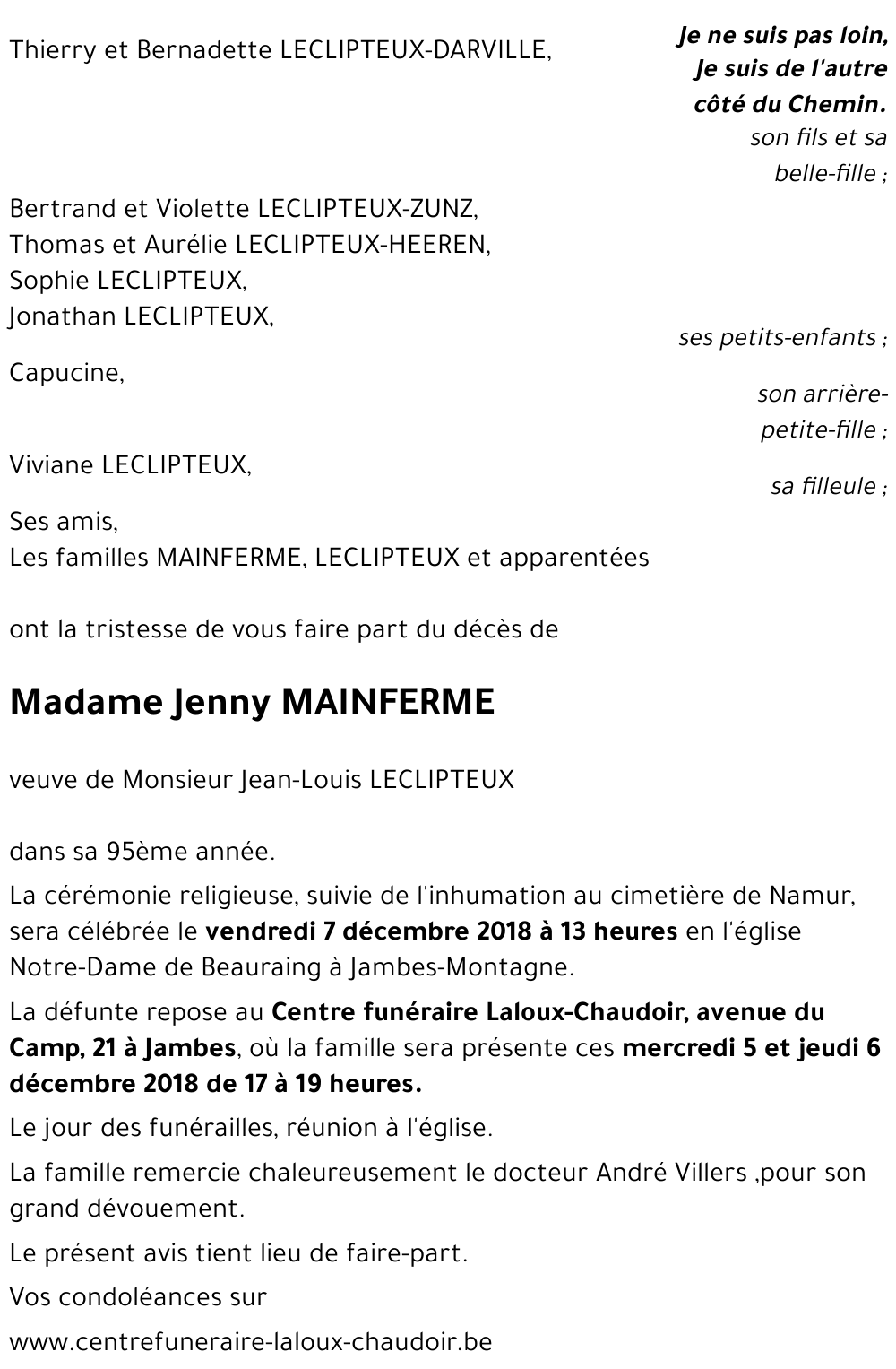Jenny MAINFERME