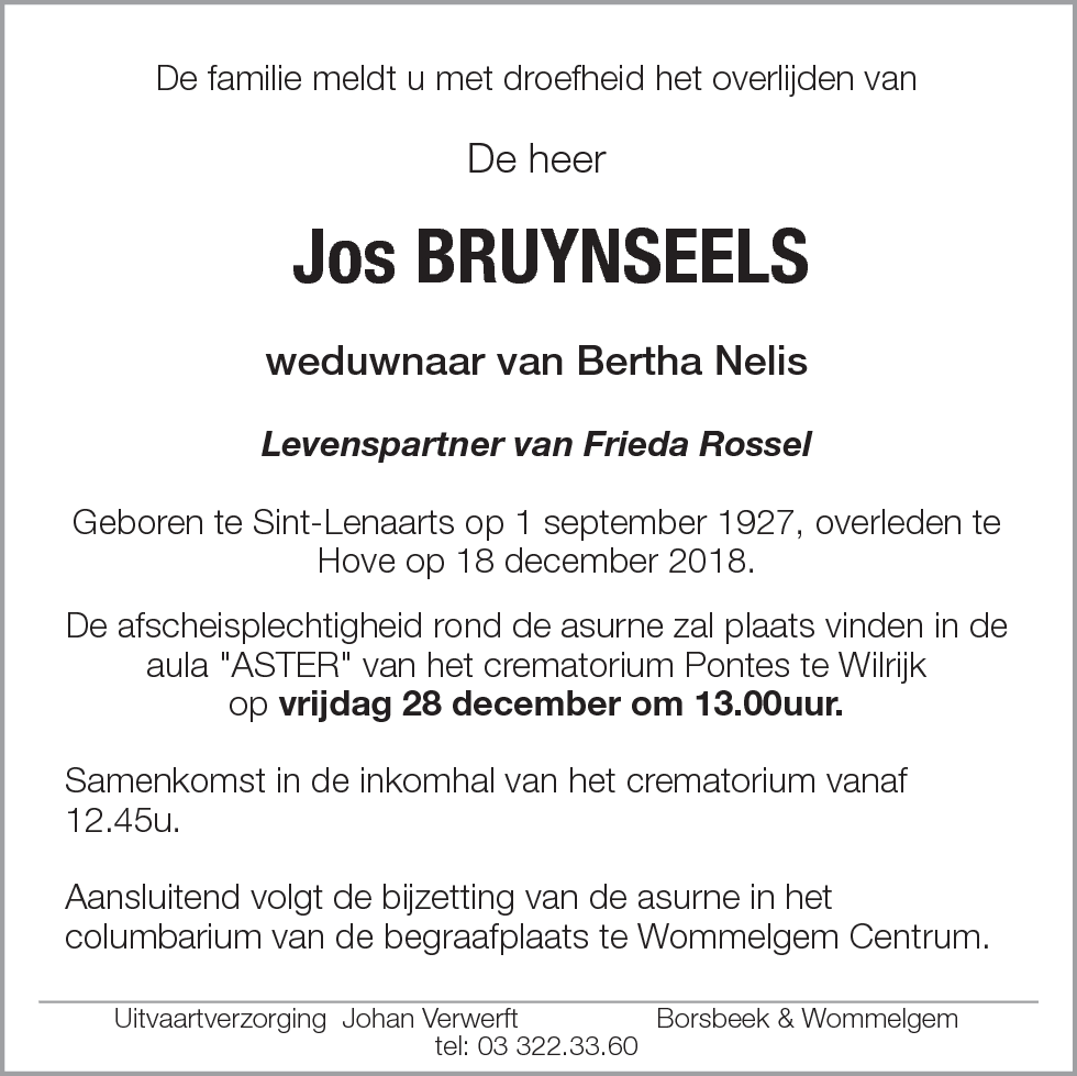 Jos Bruynseels