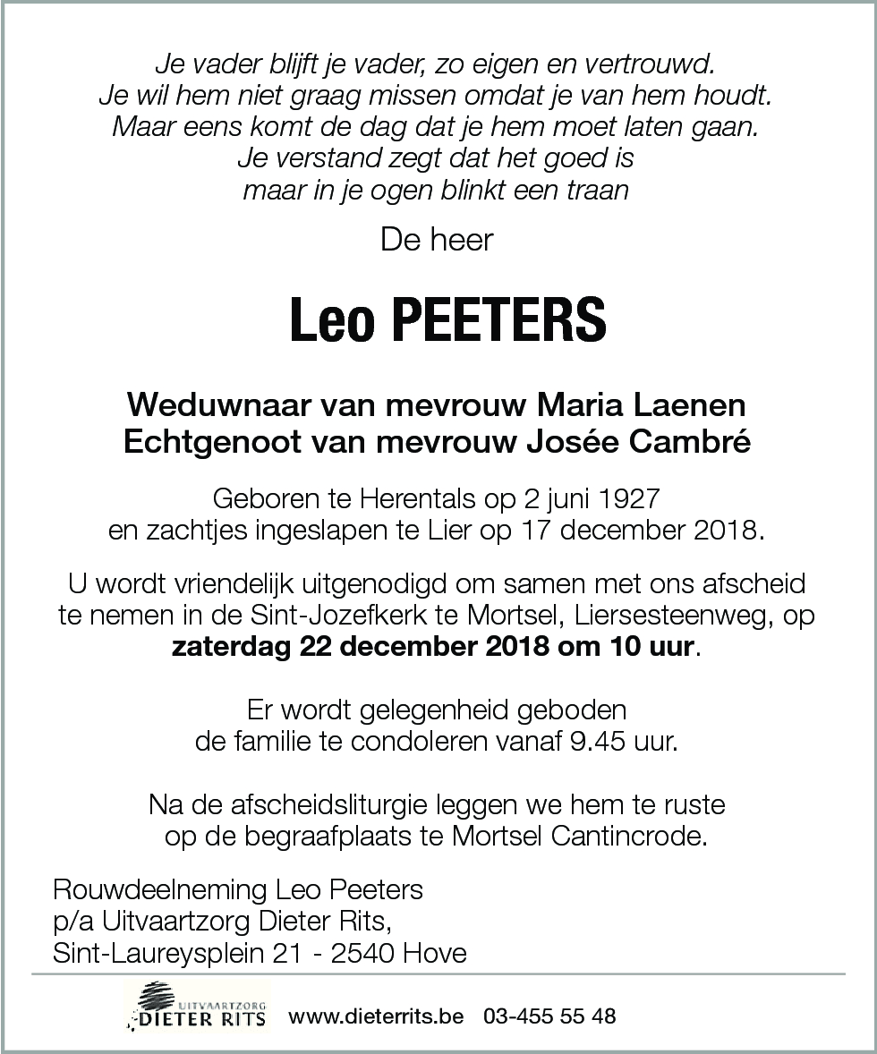 Leo Peeters
