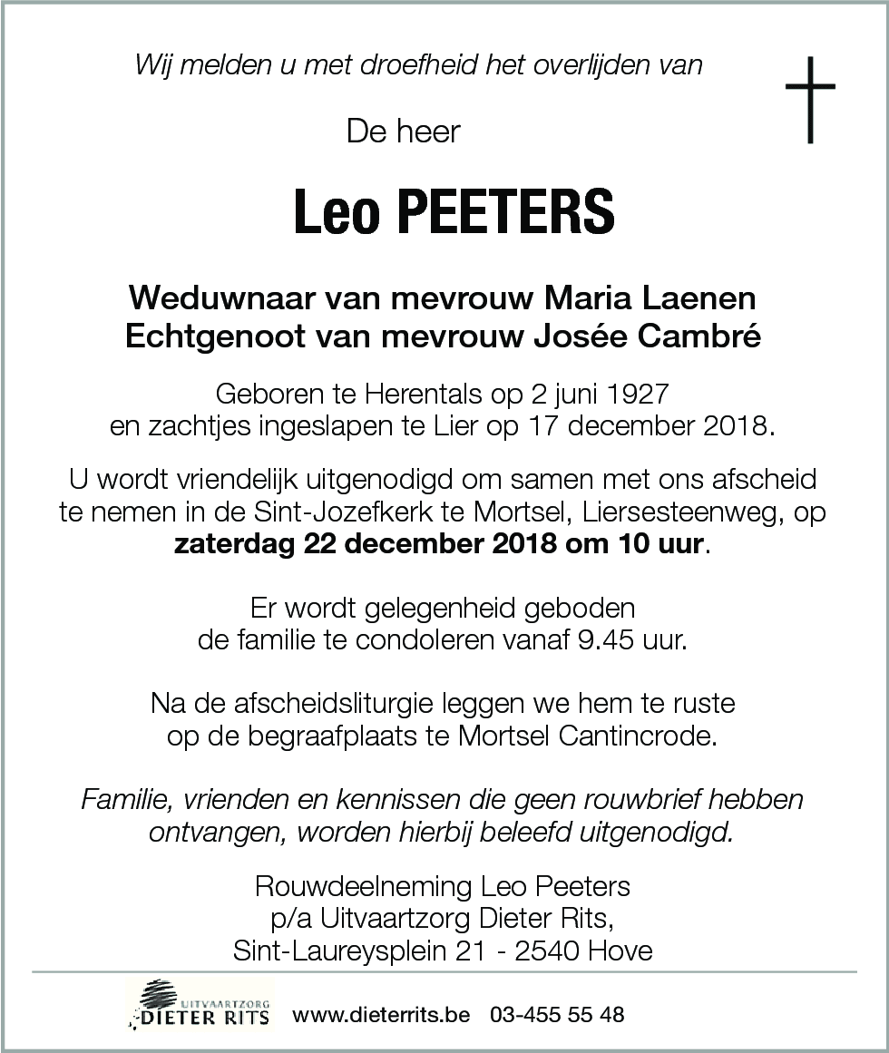 Leo Peeters