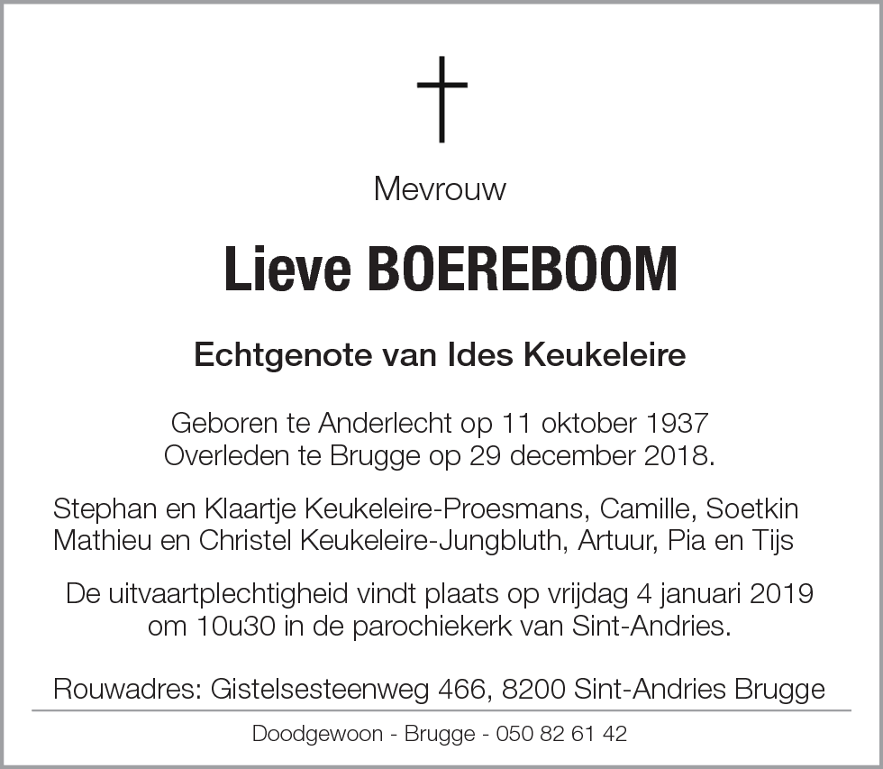 Lieve Boereboom