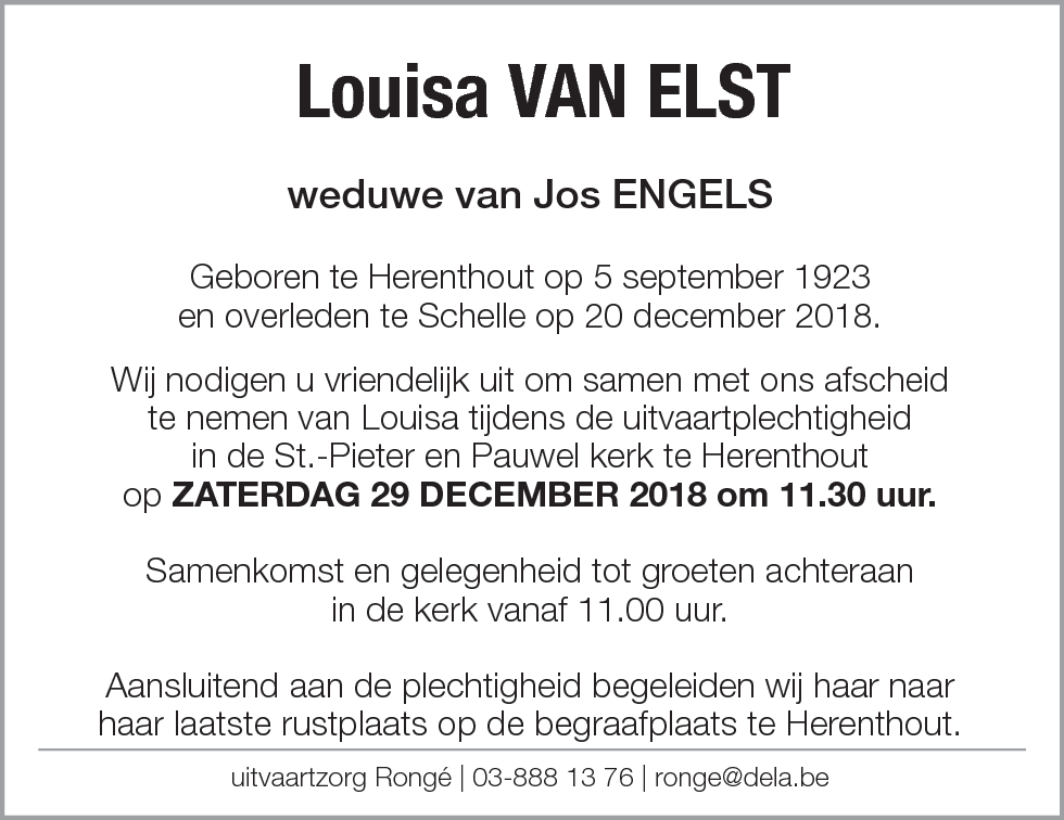 Louisa van Elst