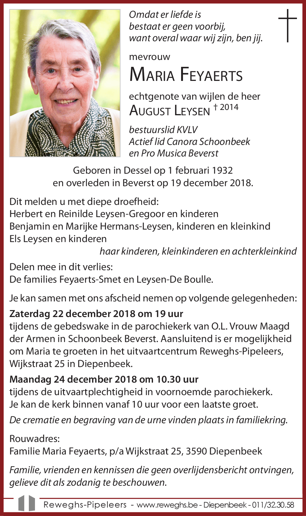 Maria Feyaerts