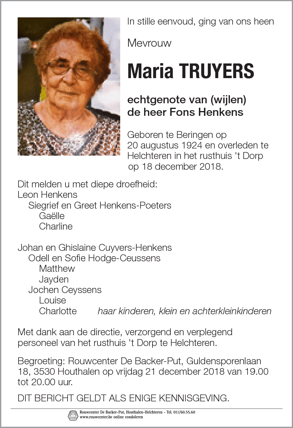 Maria Truyers