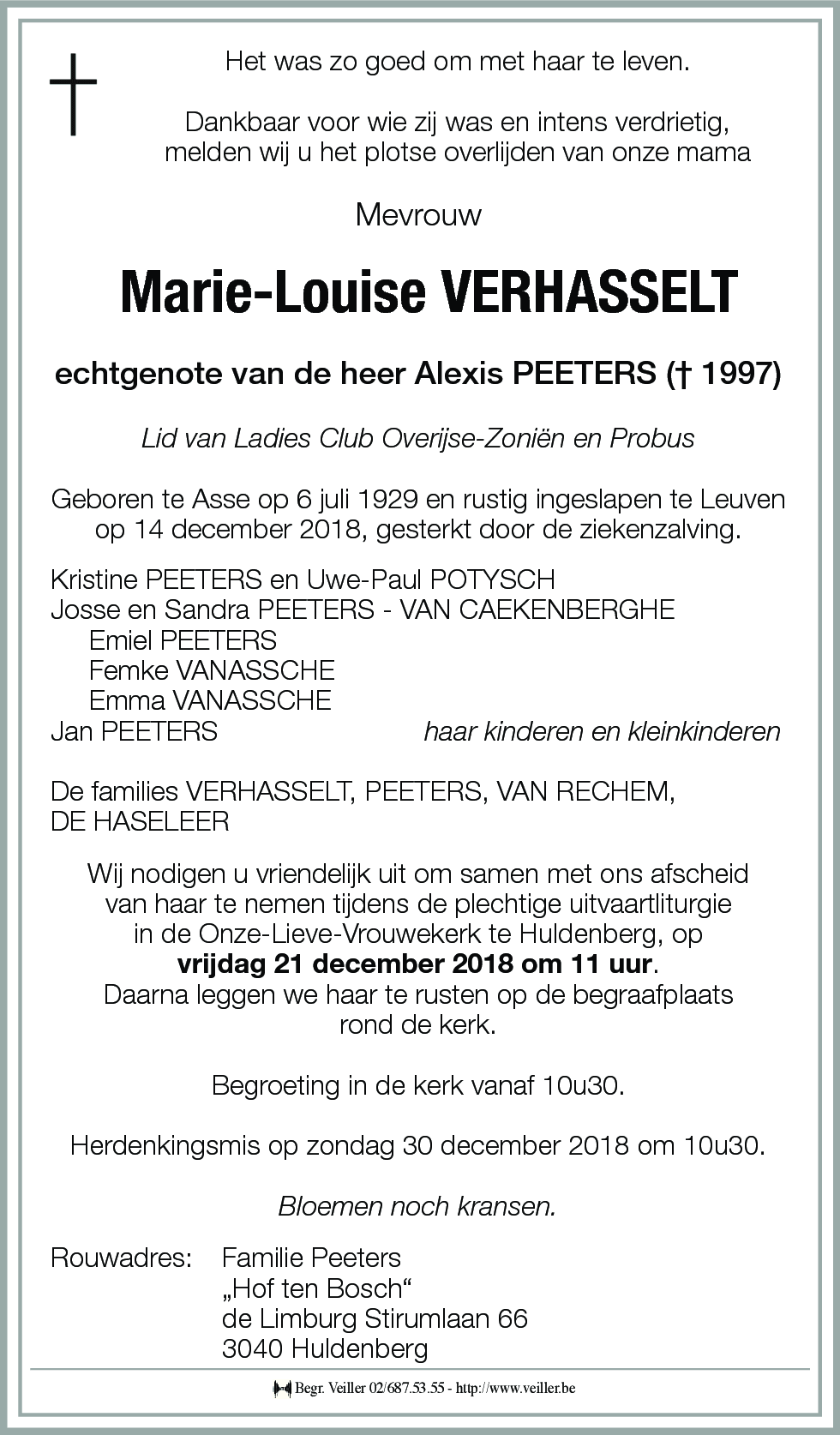 Marie-Louise Verhasselt