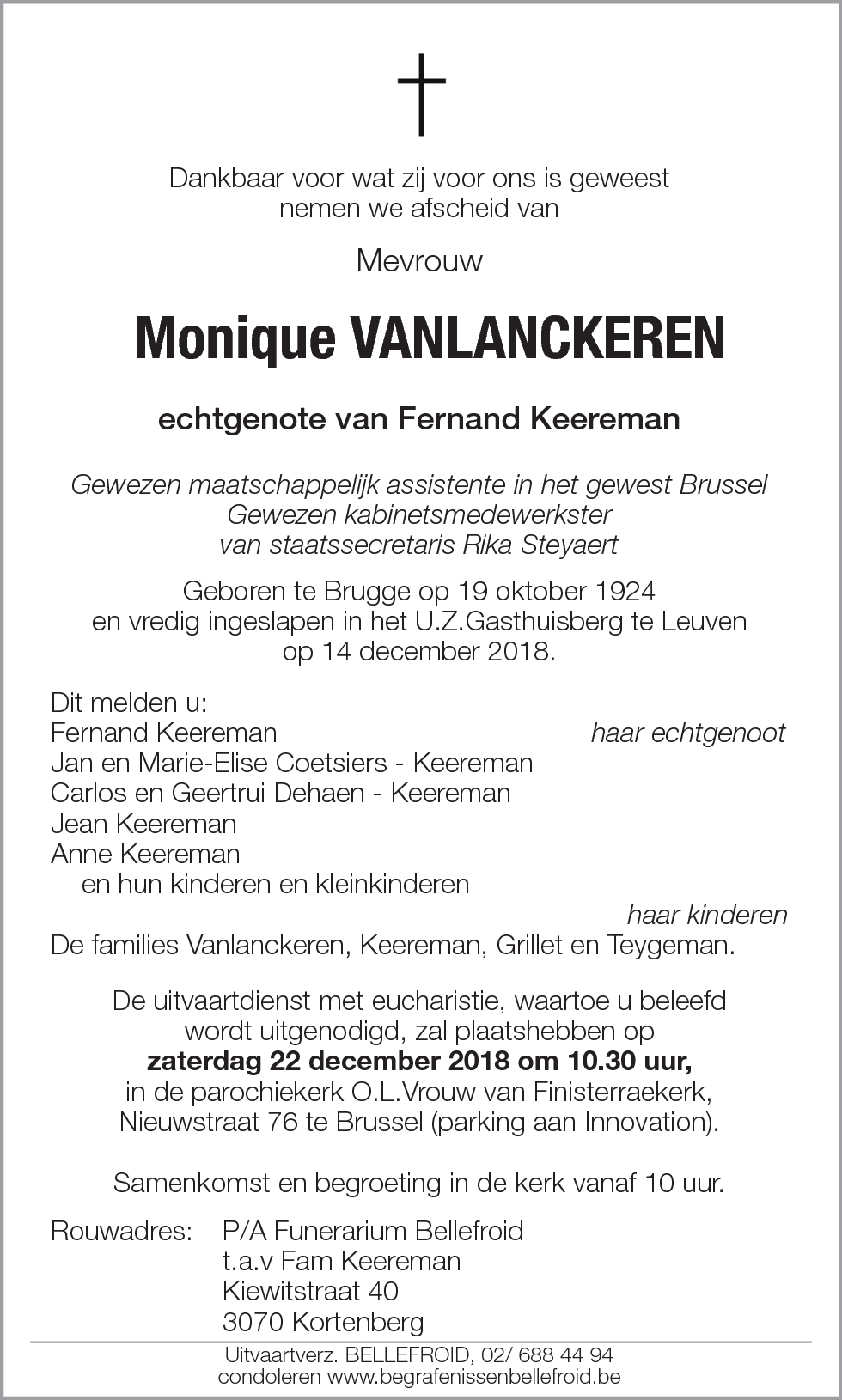 Monique Vanlanckeren