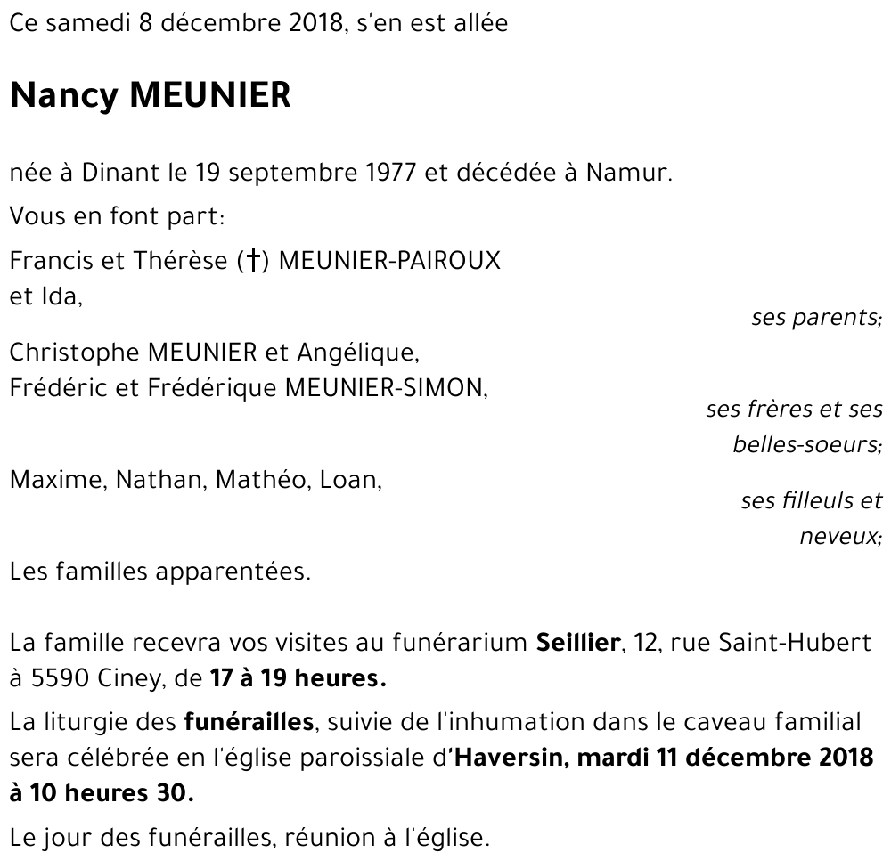 Nancy MEUNIER
