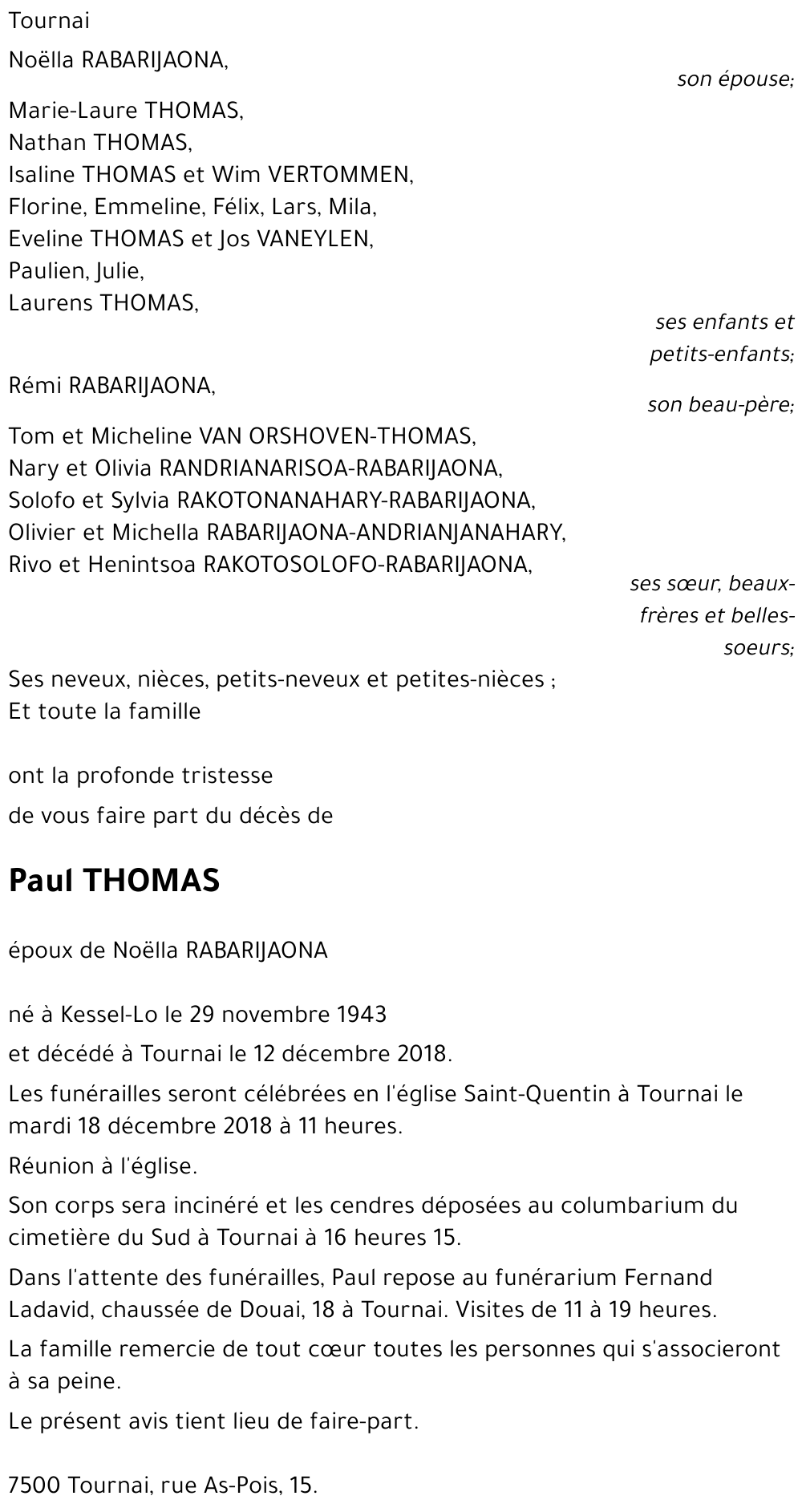 Paul THOMAS