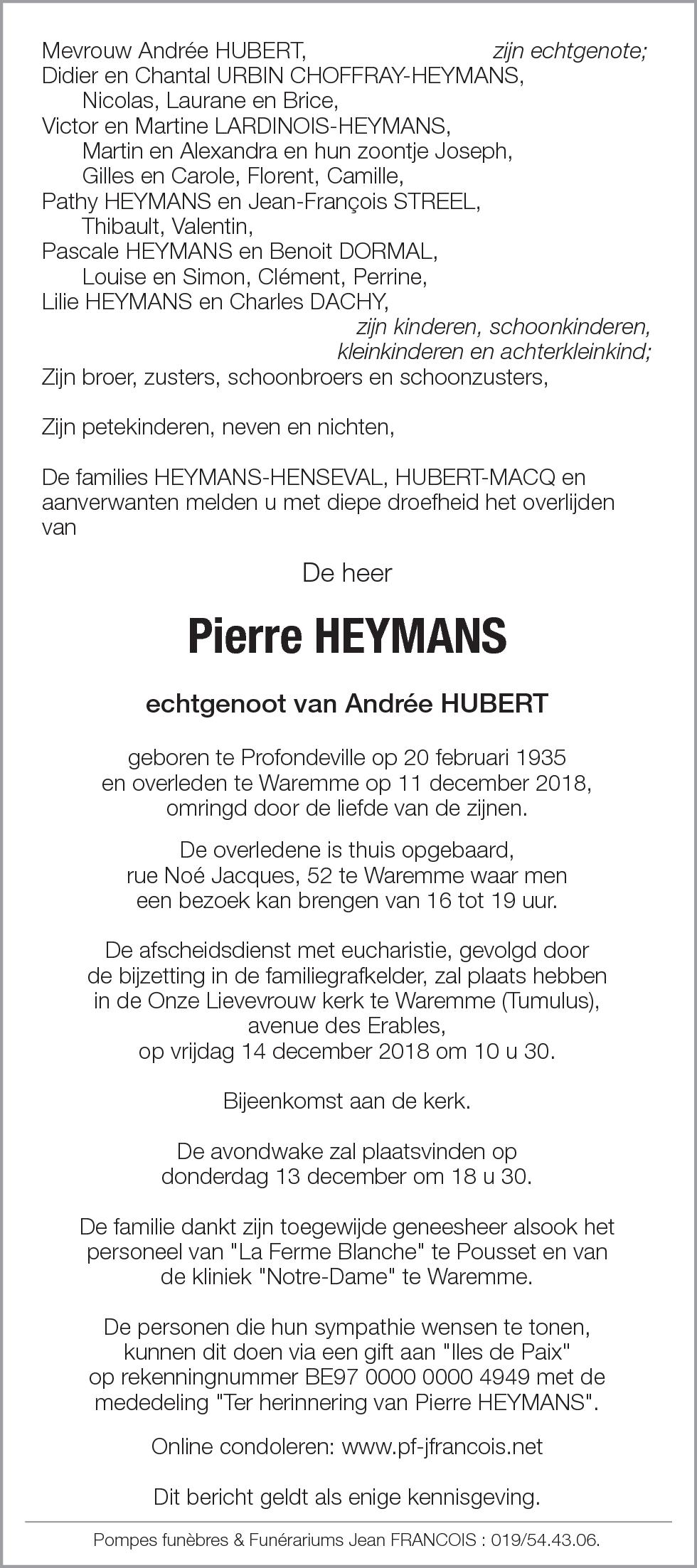 Pierre Heymans