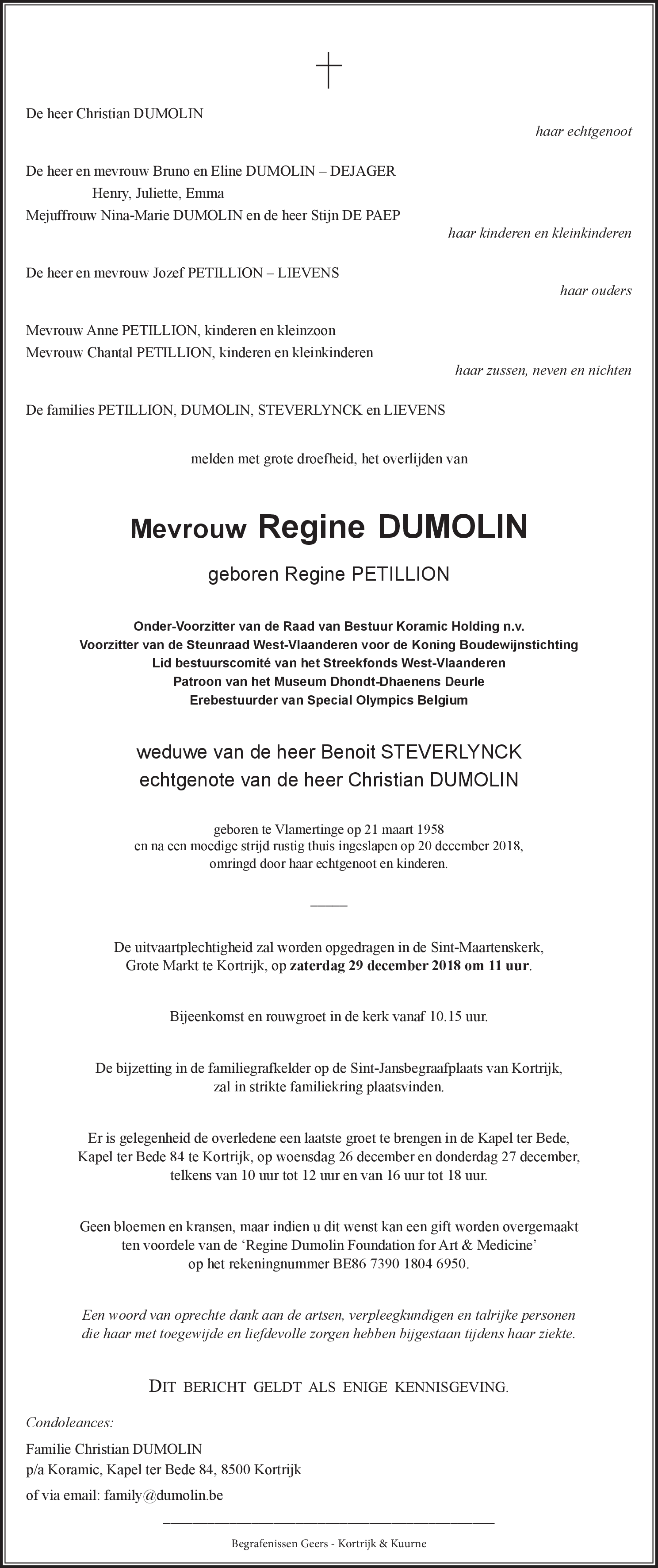 Regine DUMOLIN