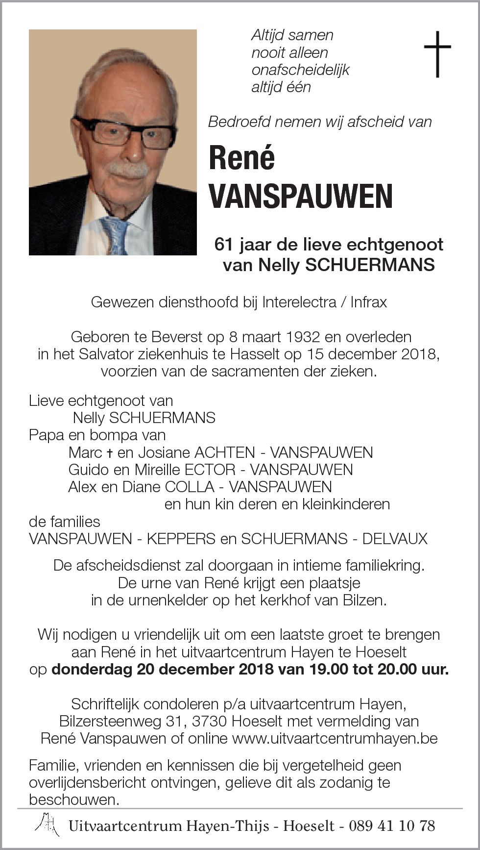 René VANSPAUWEN