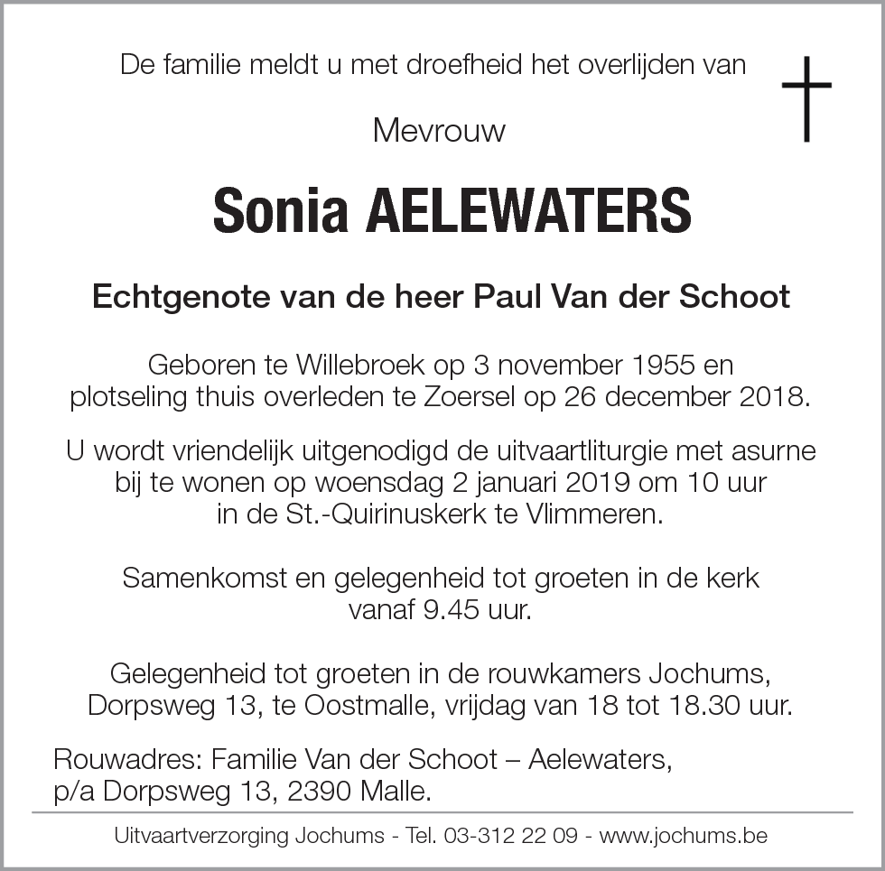 Sonia Aelewaters