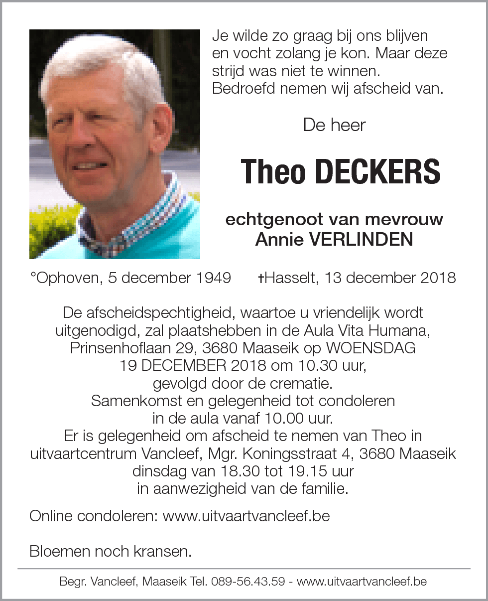 Theo Deckers