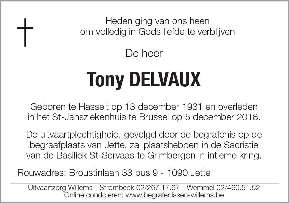 Tony Delvaux