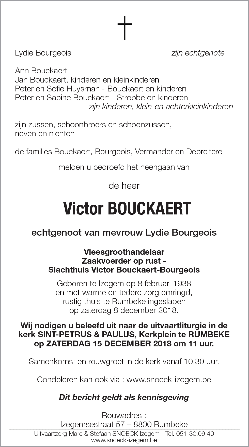 Victor Bouckaert