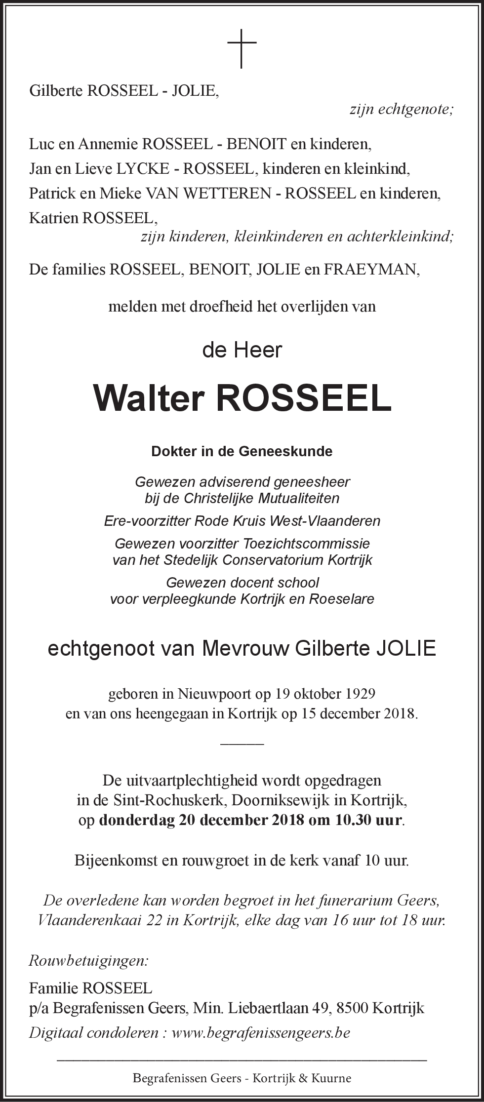 Walter ROSSEEL