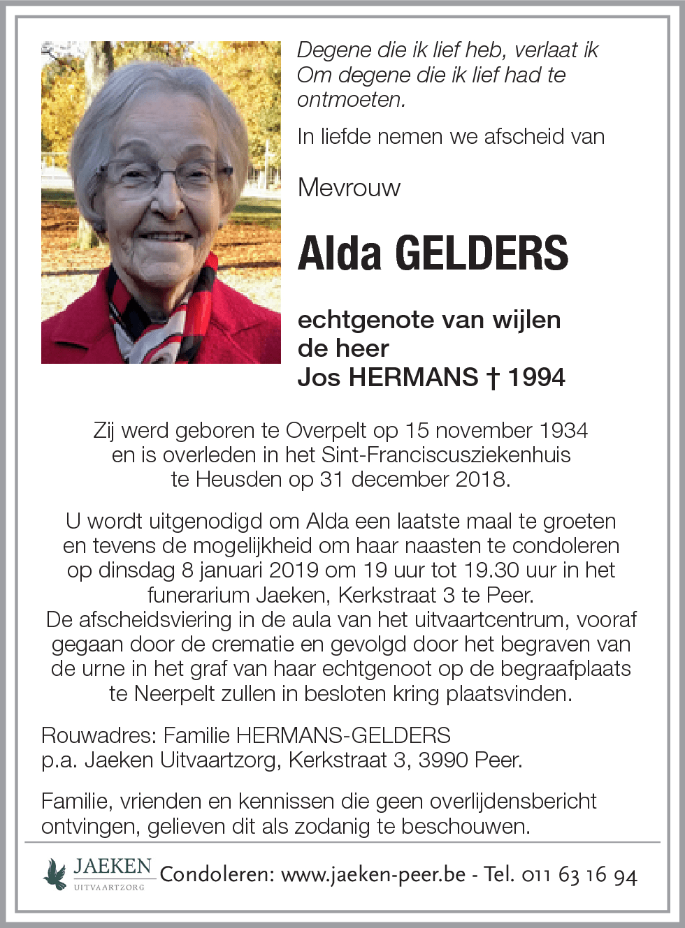 Alda GELDERS