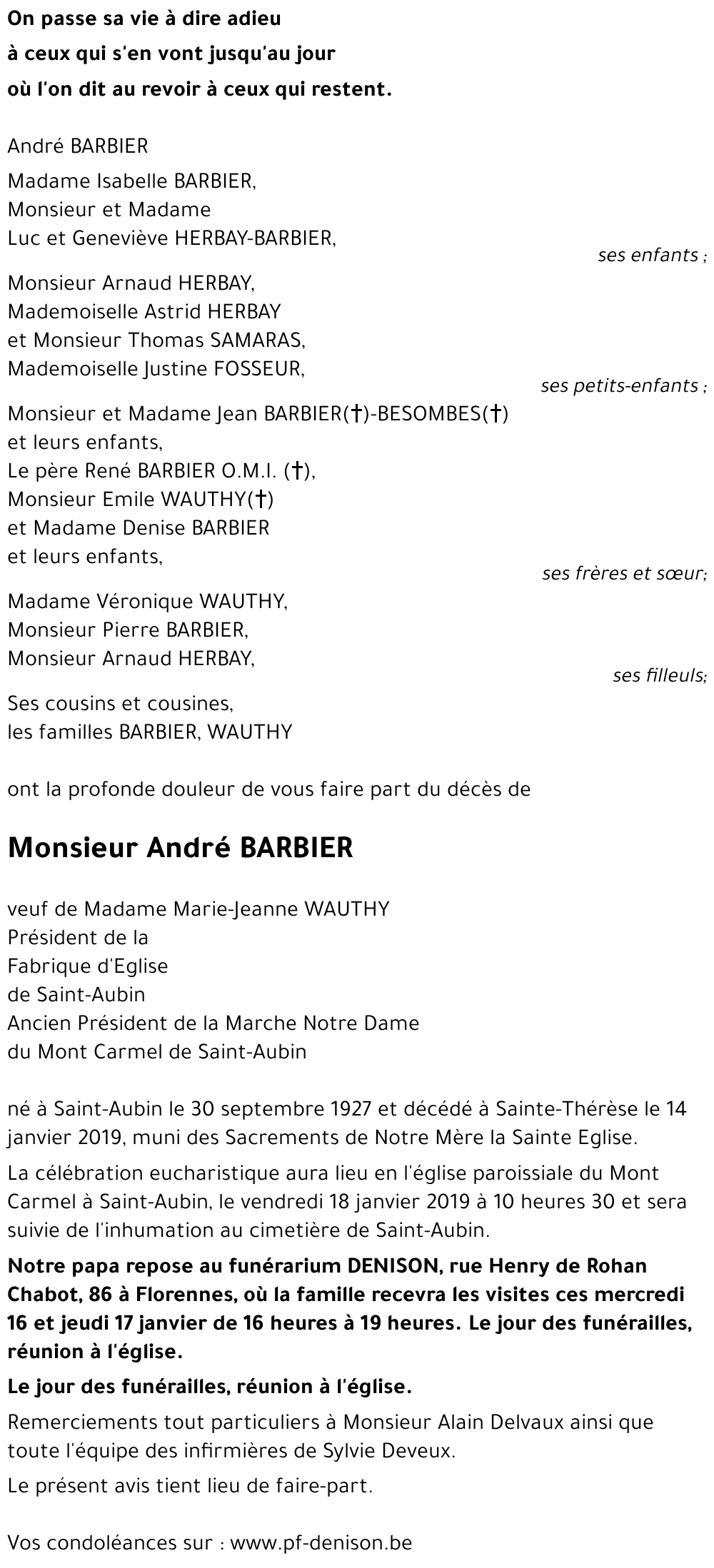 André BARBIER
