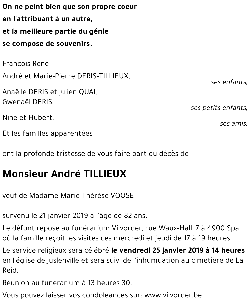 André TILLIEUX