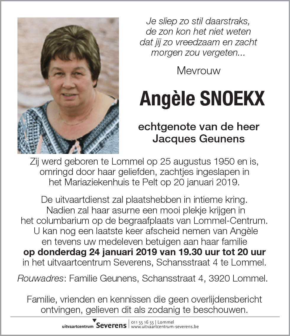 Angèle Snoekx
