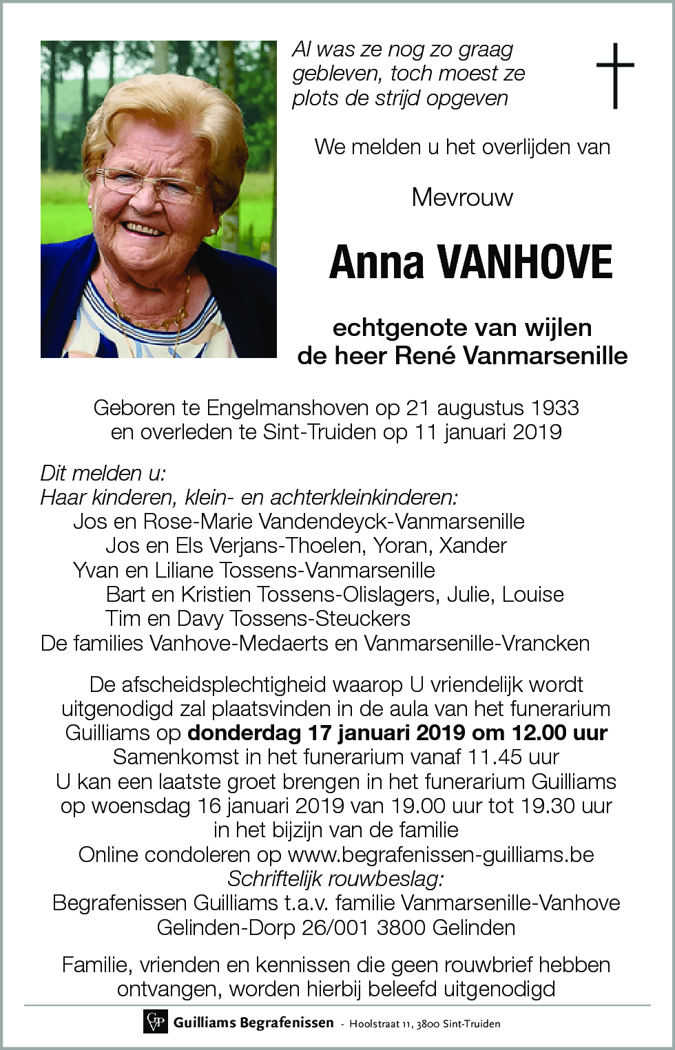Anna Vanhove
