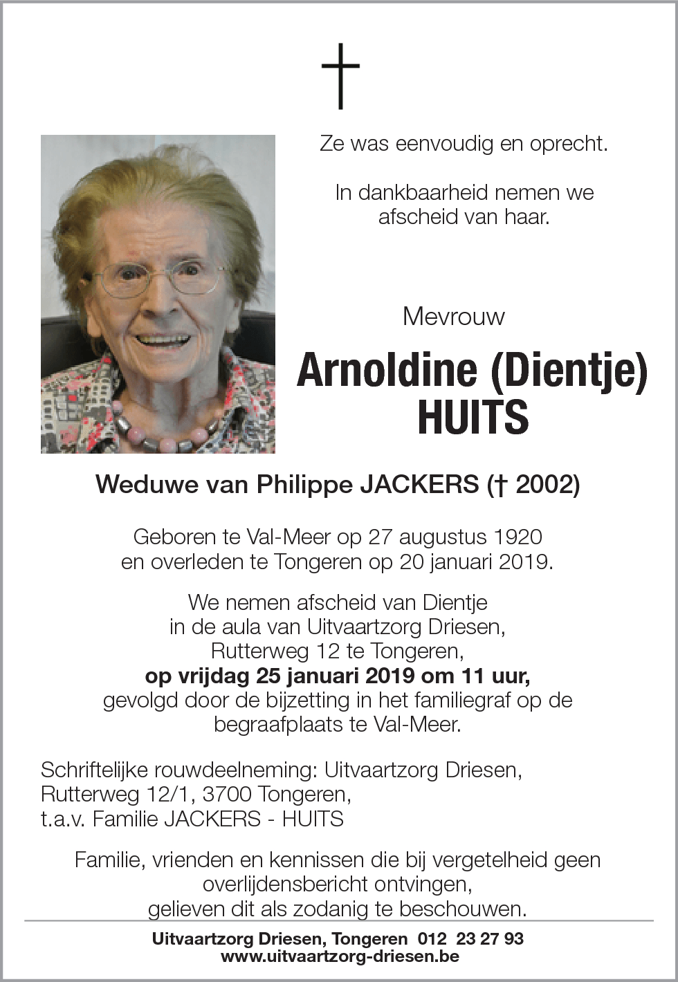 Arnoldine Huits