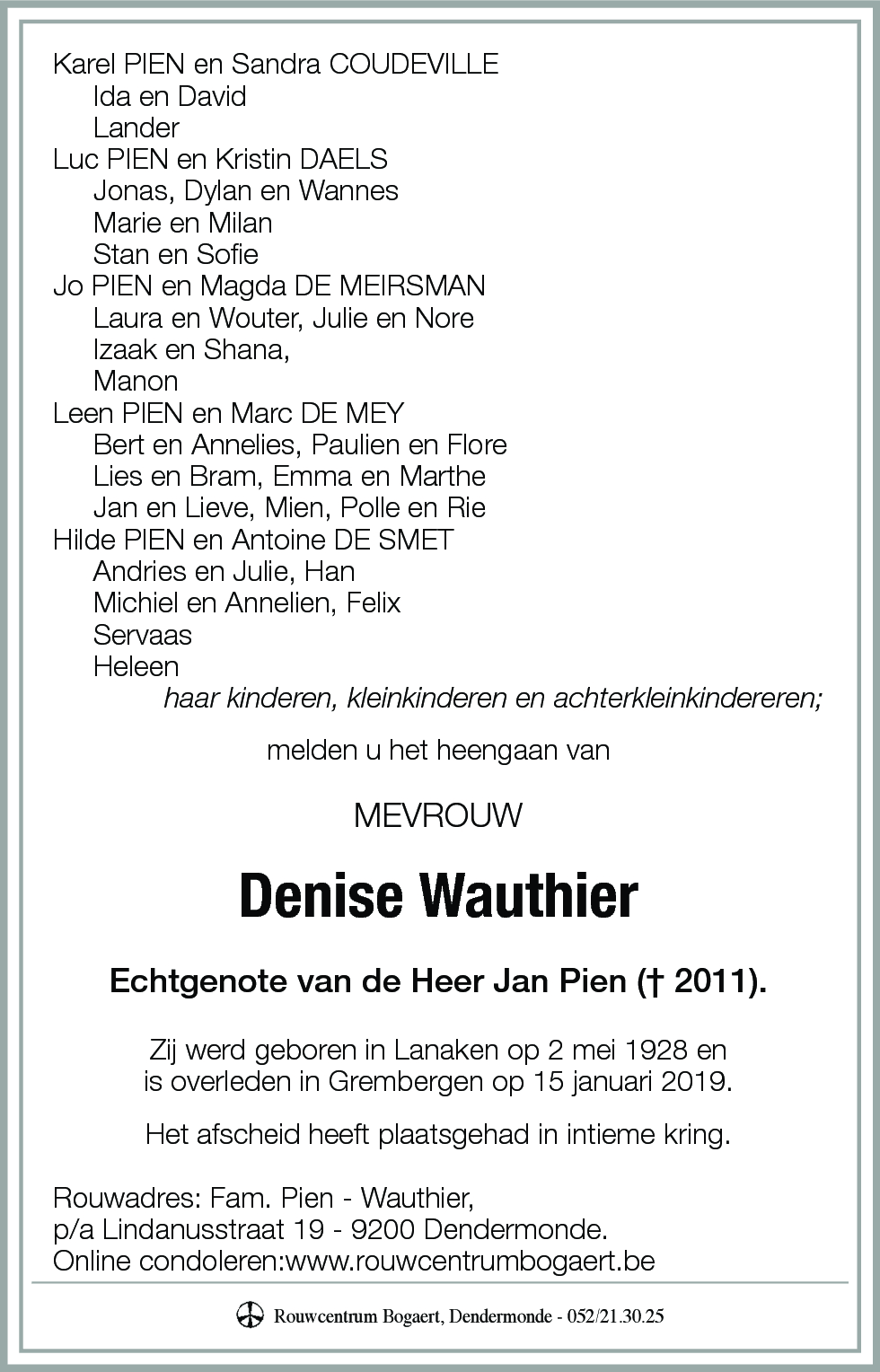 Denise Wauthier