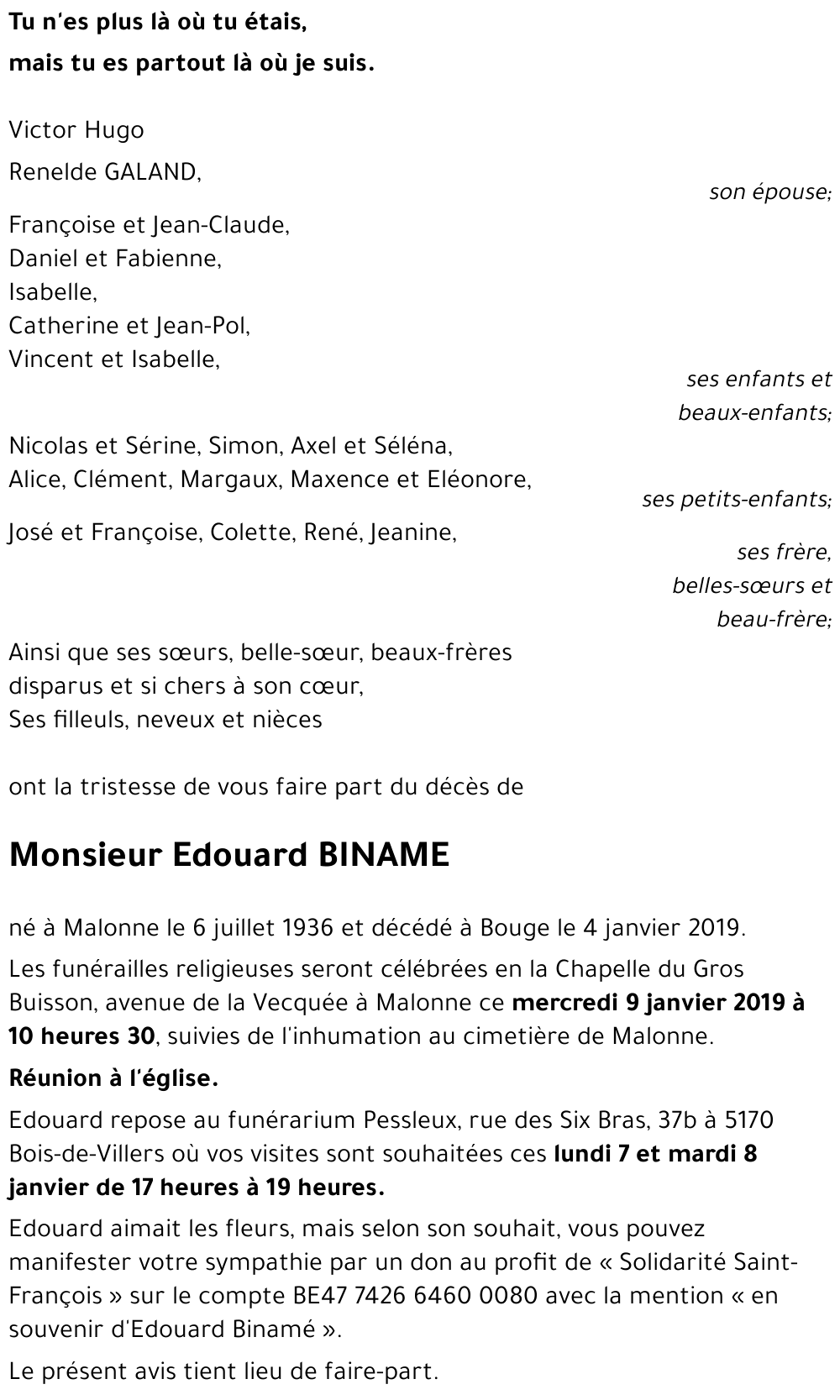 Edouard BINAME