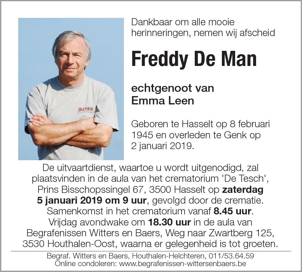 Freddy De Man