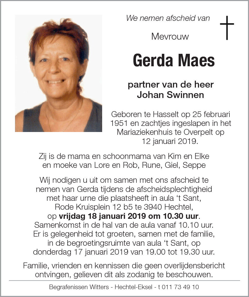 Gerda Maes